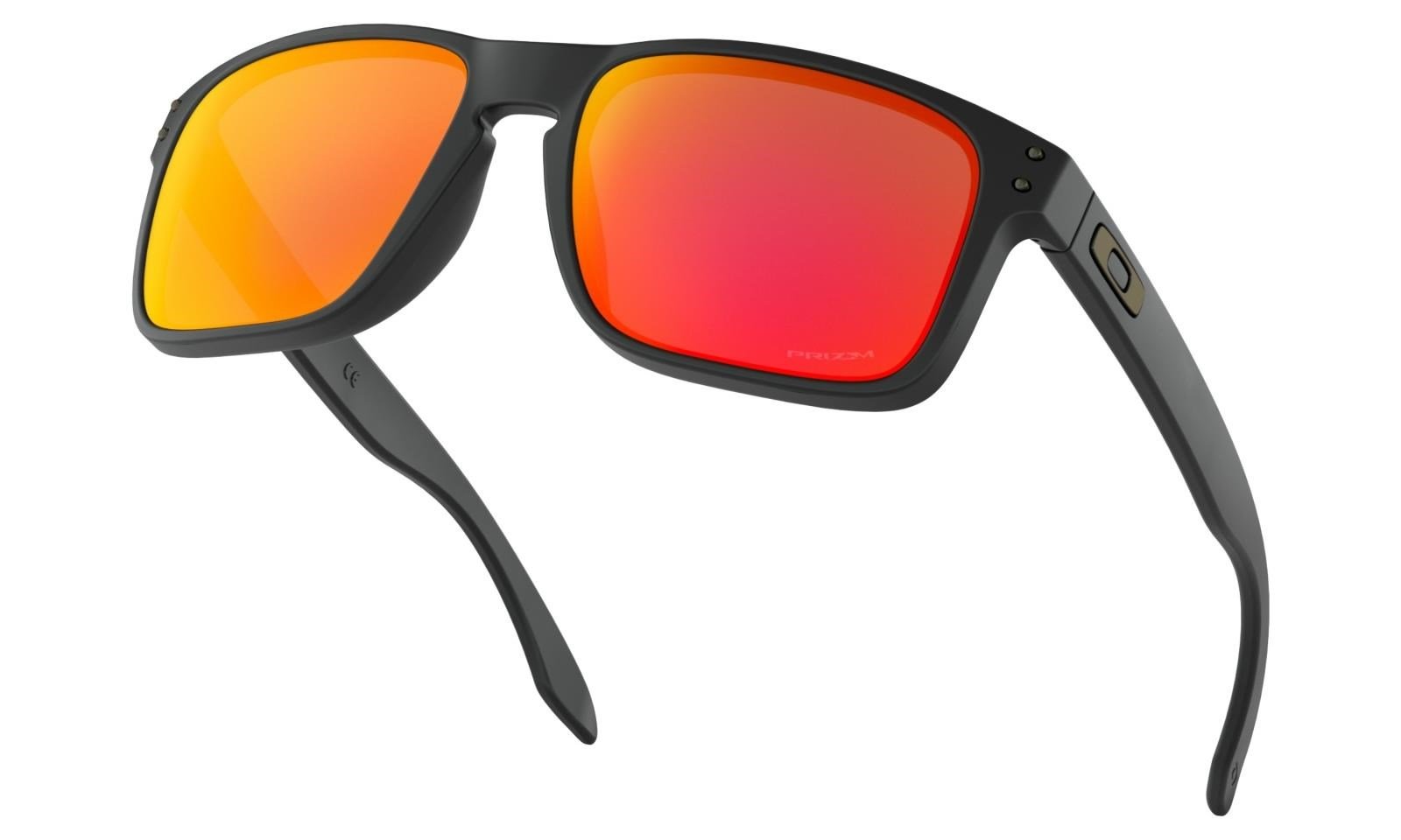 Oakley Holbrook Prizm Ruby heren zonnebril, Matte Black