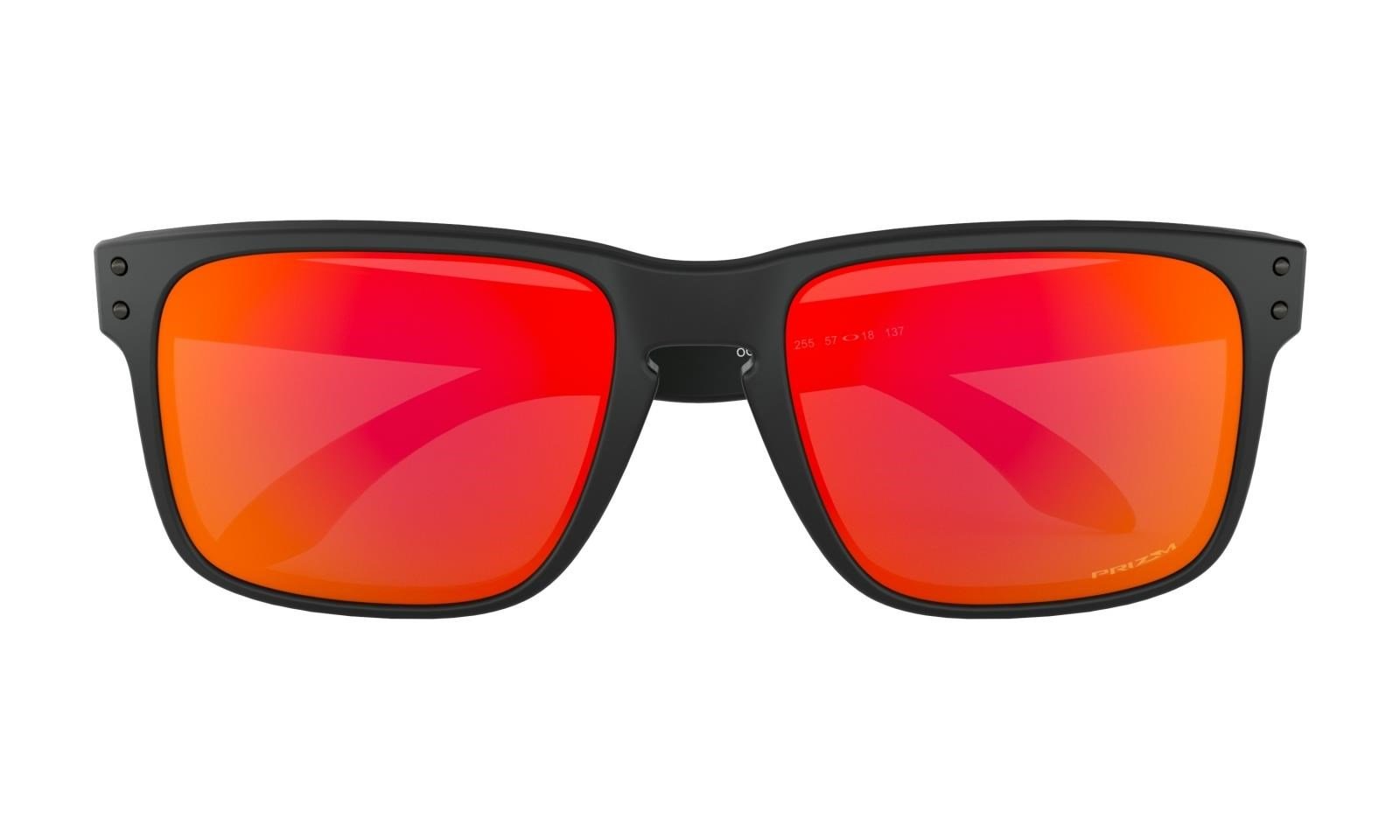 Oakley Holbrook Prizm Ruby heren zonnebril, Matte Black