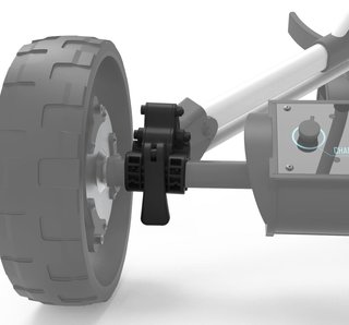 Alphard Club Booster eWheel Bracket Set - Clicgear 3.5 trolley accessoire, zwart
