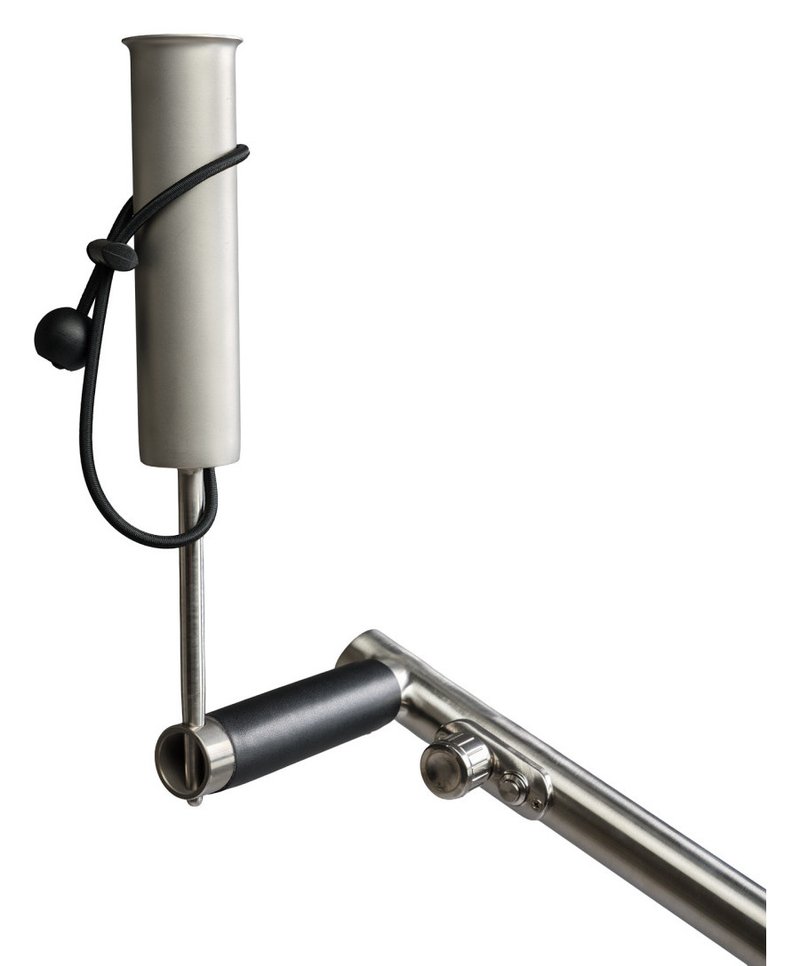 Davies Caddy Compact parapluhouder, geborsteld zilver