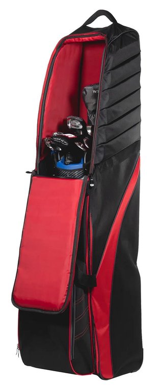 Bag Boy T-750 travel bag, zwart/rood