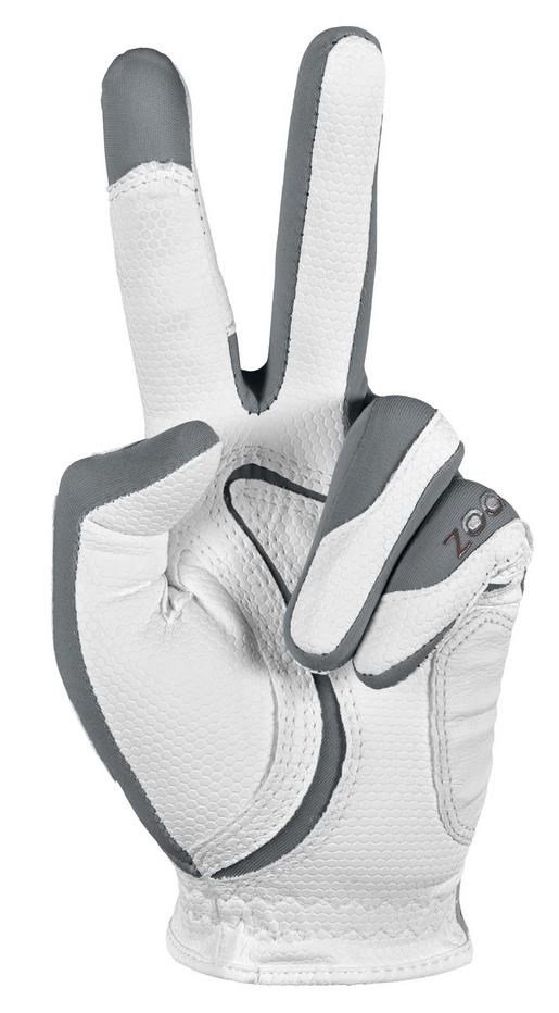 Zoom Zoom Weather dames golfhandschoen, wit/zilver