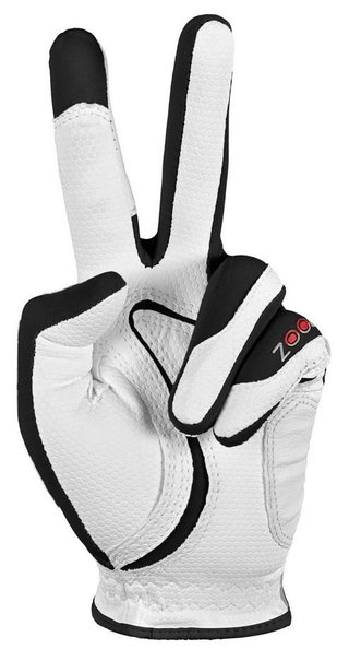 Zoom Zoom Weather dames golfhandschoen, wit/zwart