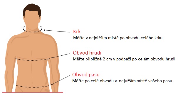 Callaway herenpolo maattabel — diagram met meetpunten