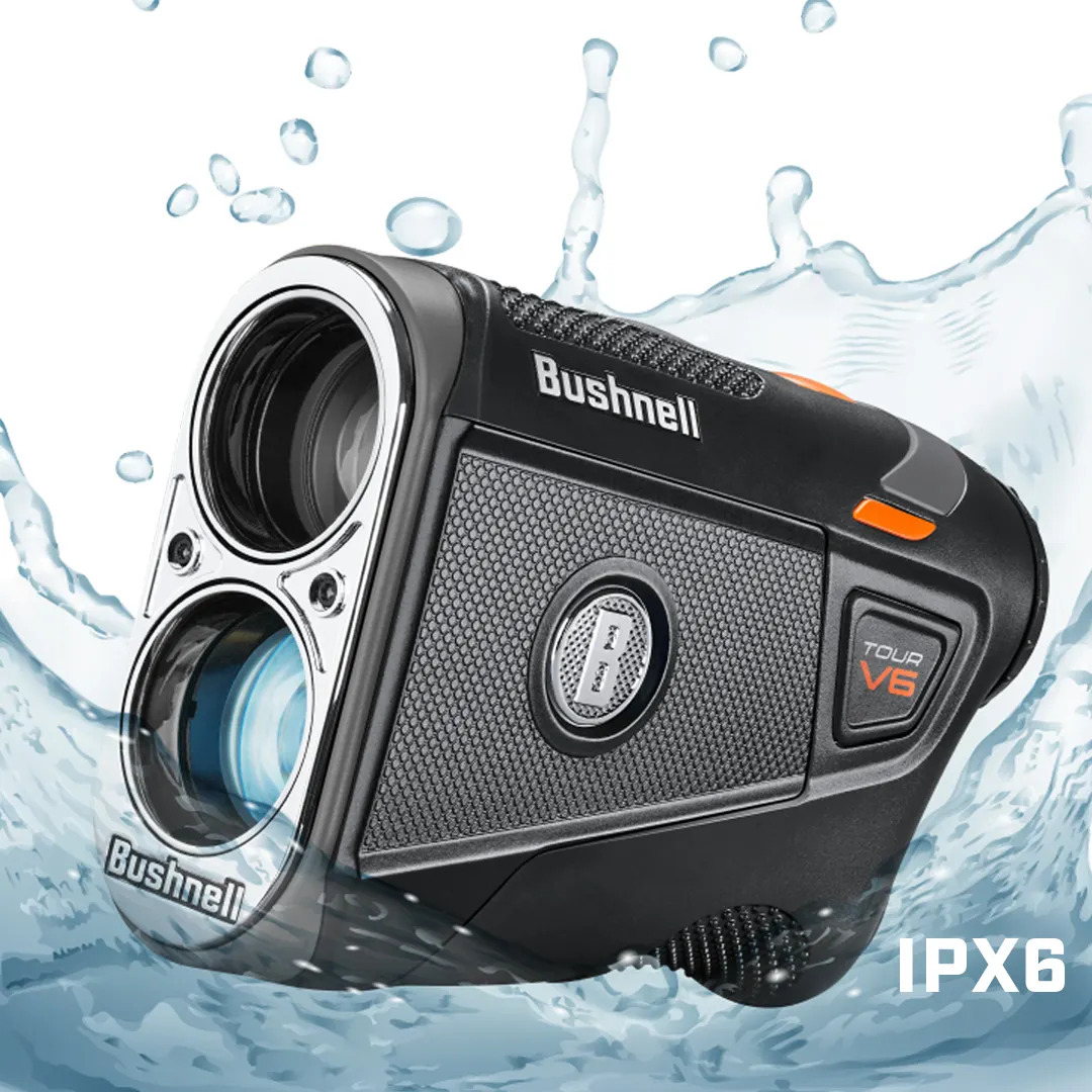 Bushnell Tour V6 IPX6 weerbestendige constructie
