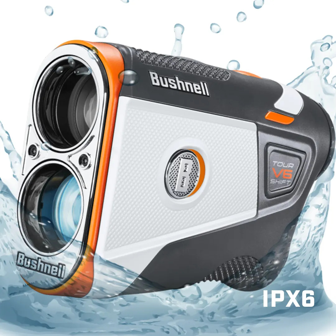 Bushnell Tour V6 Shift - IPX6 Weerbestendige constructie