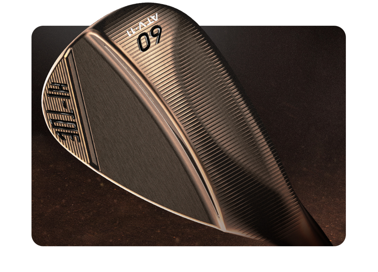 TaylorMade Hi-Toe 4 gefreesde zoolgeometrie