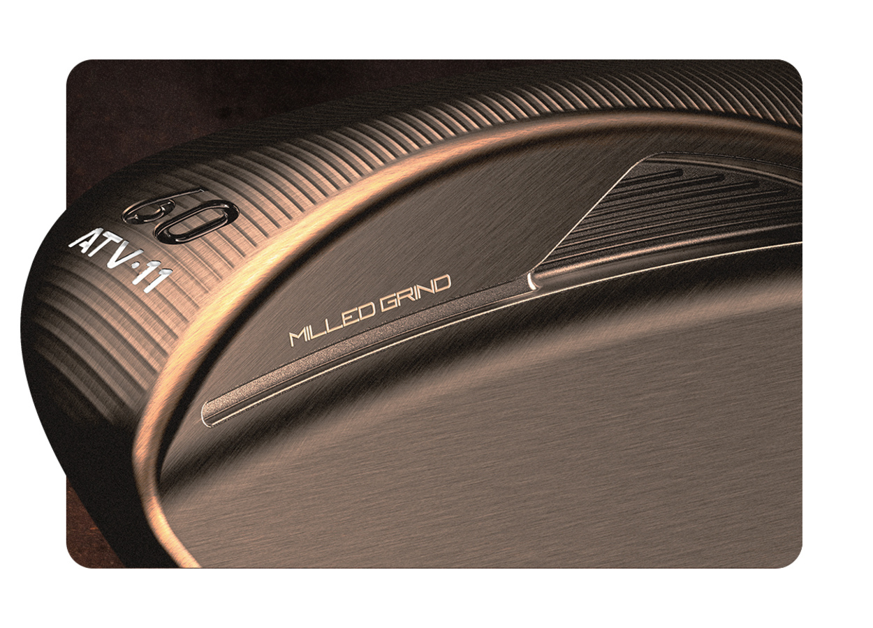 TaylorMade Hi-Toe 4 koperen afwerking patina