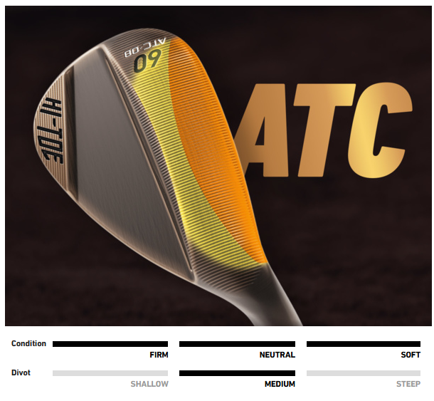 TaylorMade Hi-Toe 4 ATC Grind zool diagram