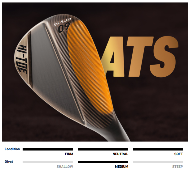 TaylorMade Hi-Toe 4 ATS Grind zool diagram