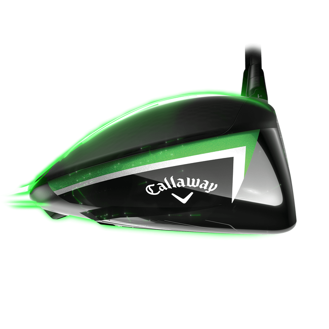 Callaway Elyte X aerodynamische vorm voor swingsnelheid
