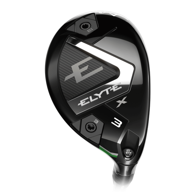 Callaway Elyte X Hybrid verstelbaar hiel-teen gewichtssysteem