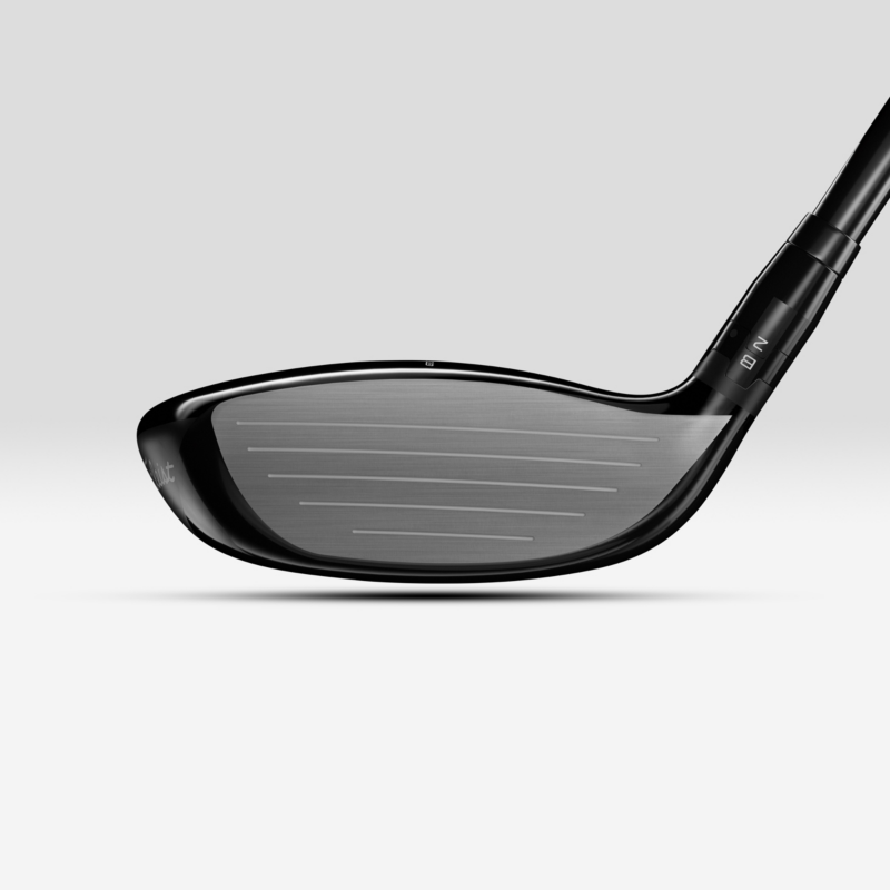 Diagram van het diepere clubbladontwerp voor de GTS3 Fairway
