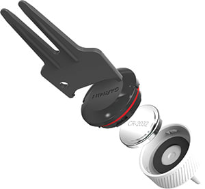 Garmin Approach CT10 batterijkap-tool exploded view