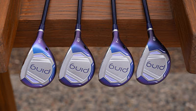 PING G Le4 dames hybride complete set met gap-filling loft opties