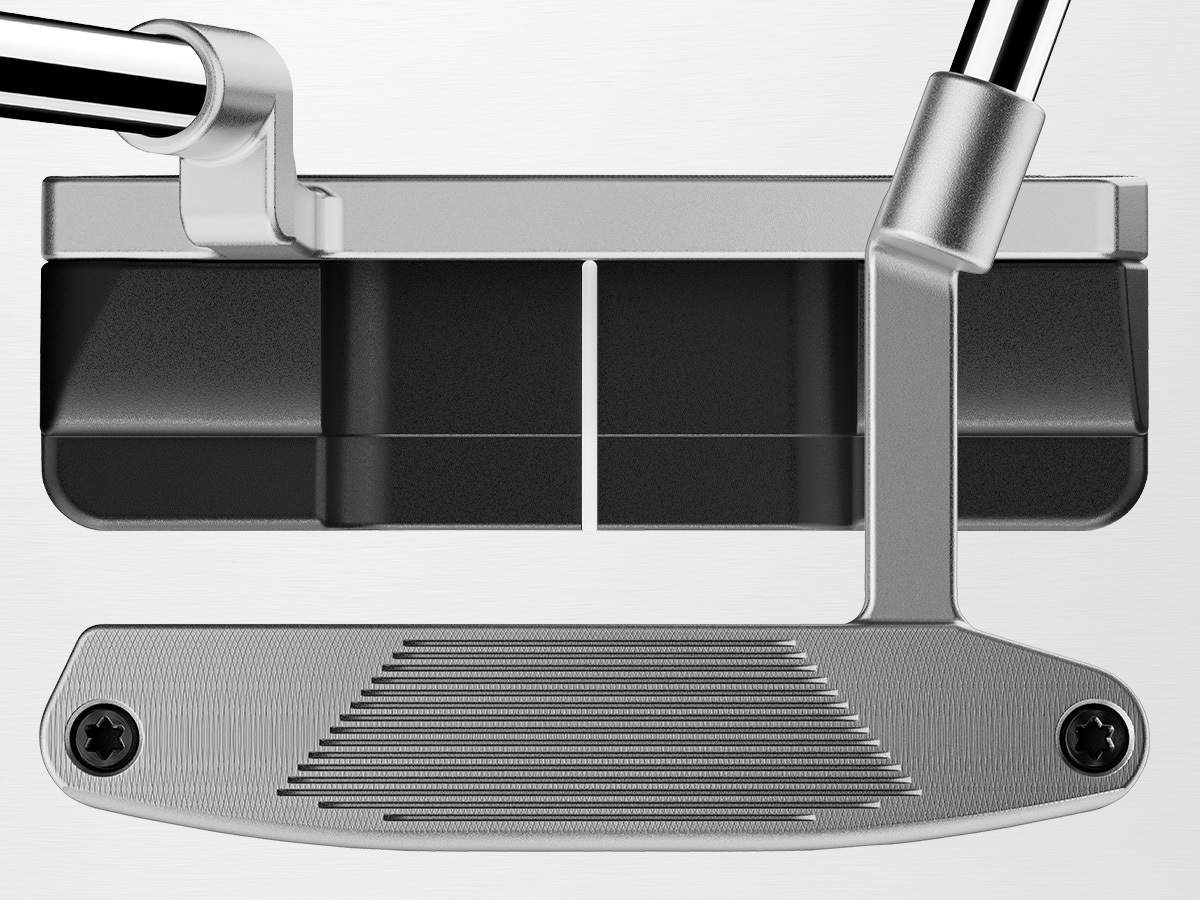 TaylorMade SYSTM2 Del Monte L-Neck Putter — blade design en tolerantie