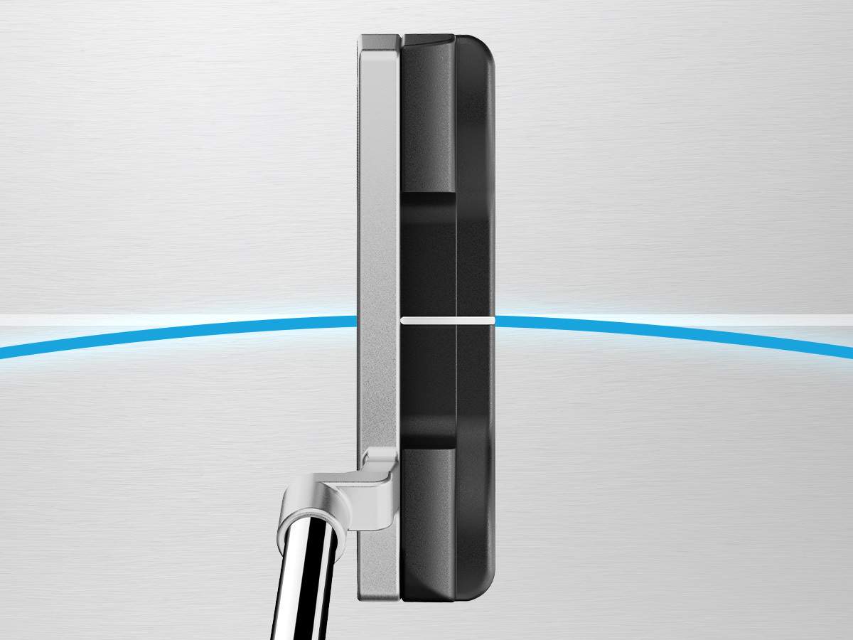 TaylorMade SYSTM2 Soto L-Neck putter - hosel en stroke ontwerp