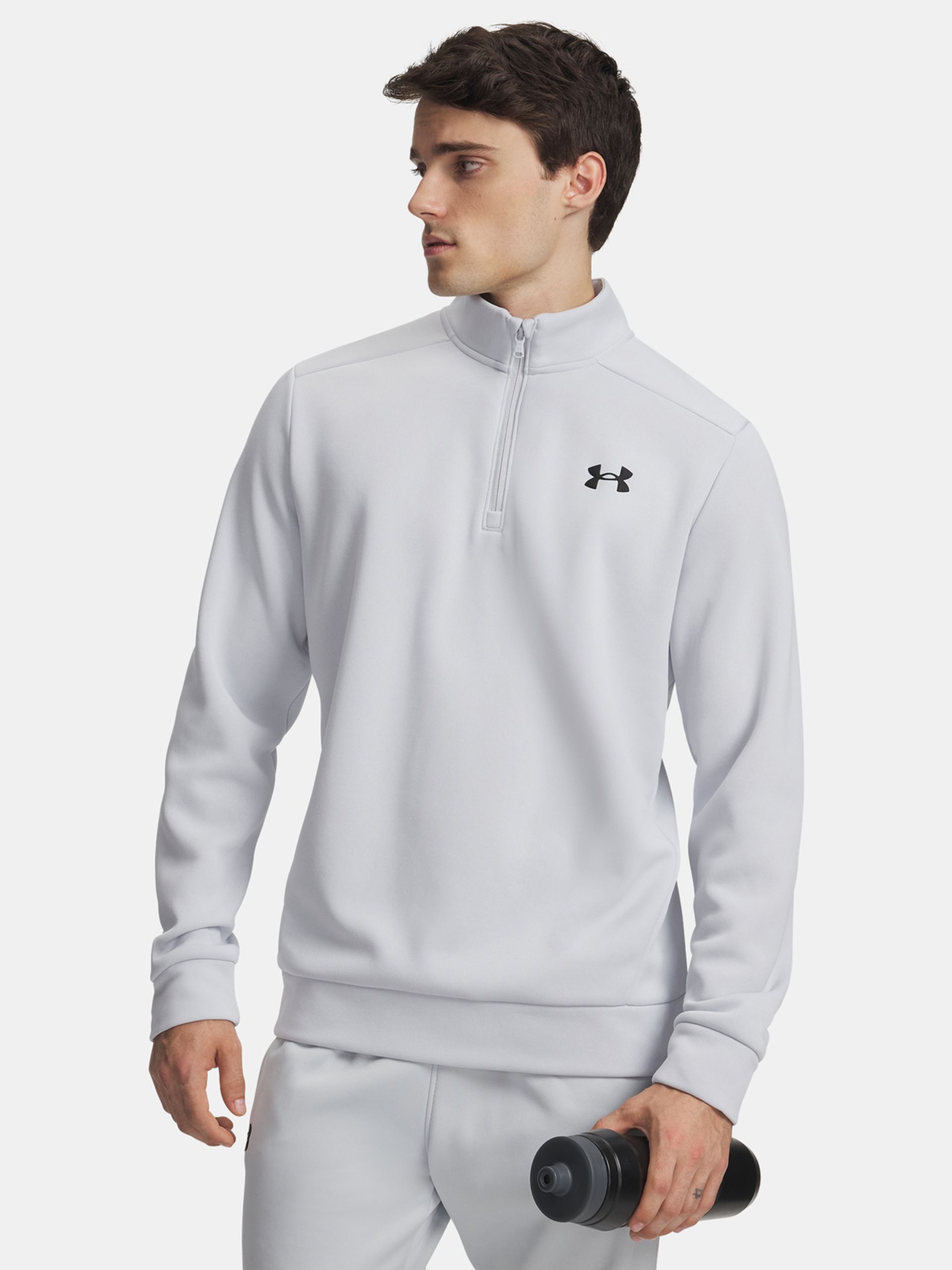 Under Armour UA Armour Fleece 1/4 Zip – detailweergave zijkant