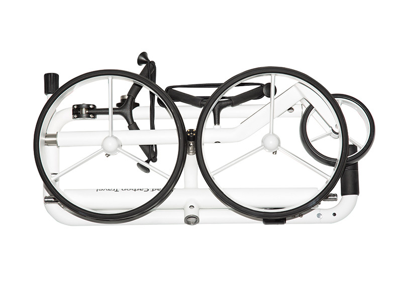 JuCad Carbon Travel Bianco SV 3.0 compacte pakmaat 65x35x15 cm