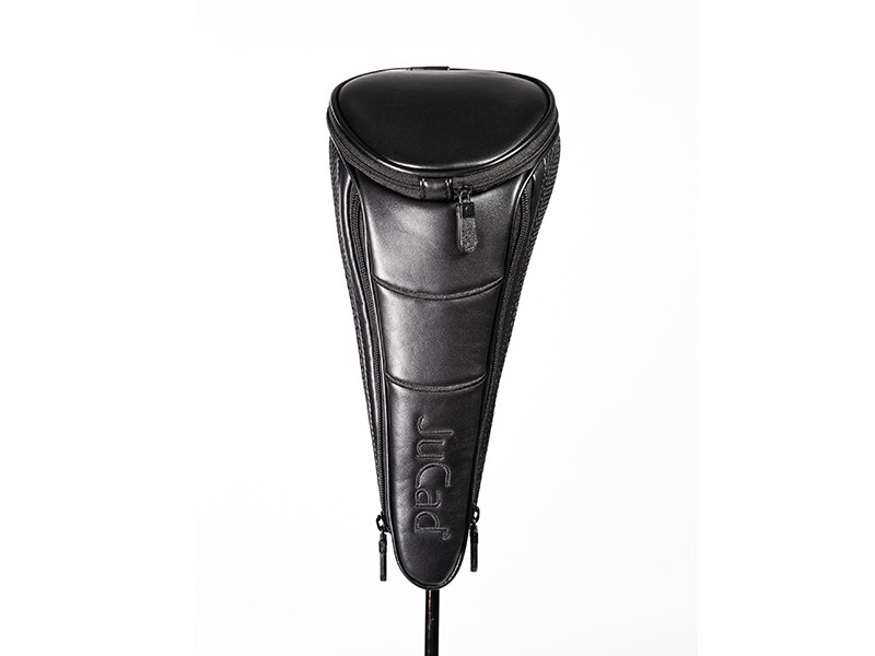 JuCad Driver Headcover Set vooraanzicht met fluwelen materiaal en lange hals