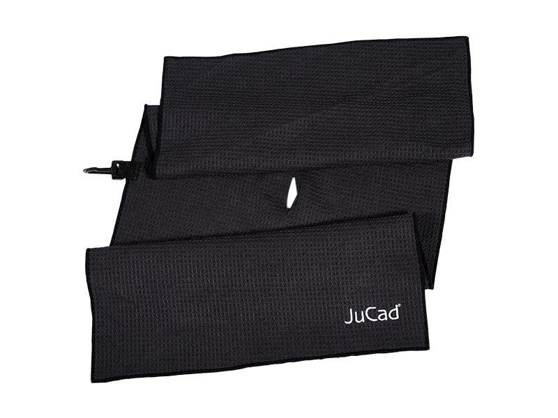 JuCad functionele handdoek close-up met details van de wafelstructuur
