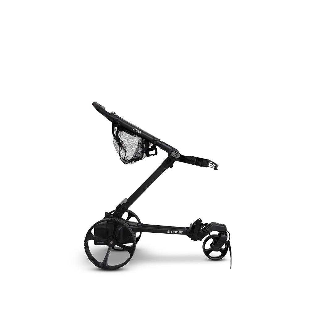 MGI E-Boost compact inklapbaar ontwerp en quick-release wielen
