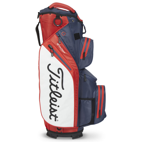 Titleist 14 StaDry Cart Bag — 14-vaks scheidingswanden over de volledige lengte met puttervak