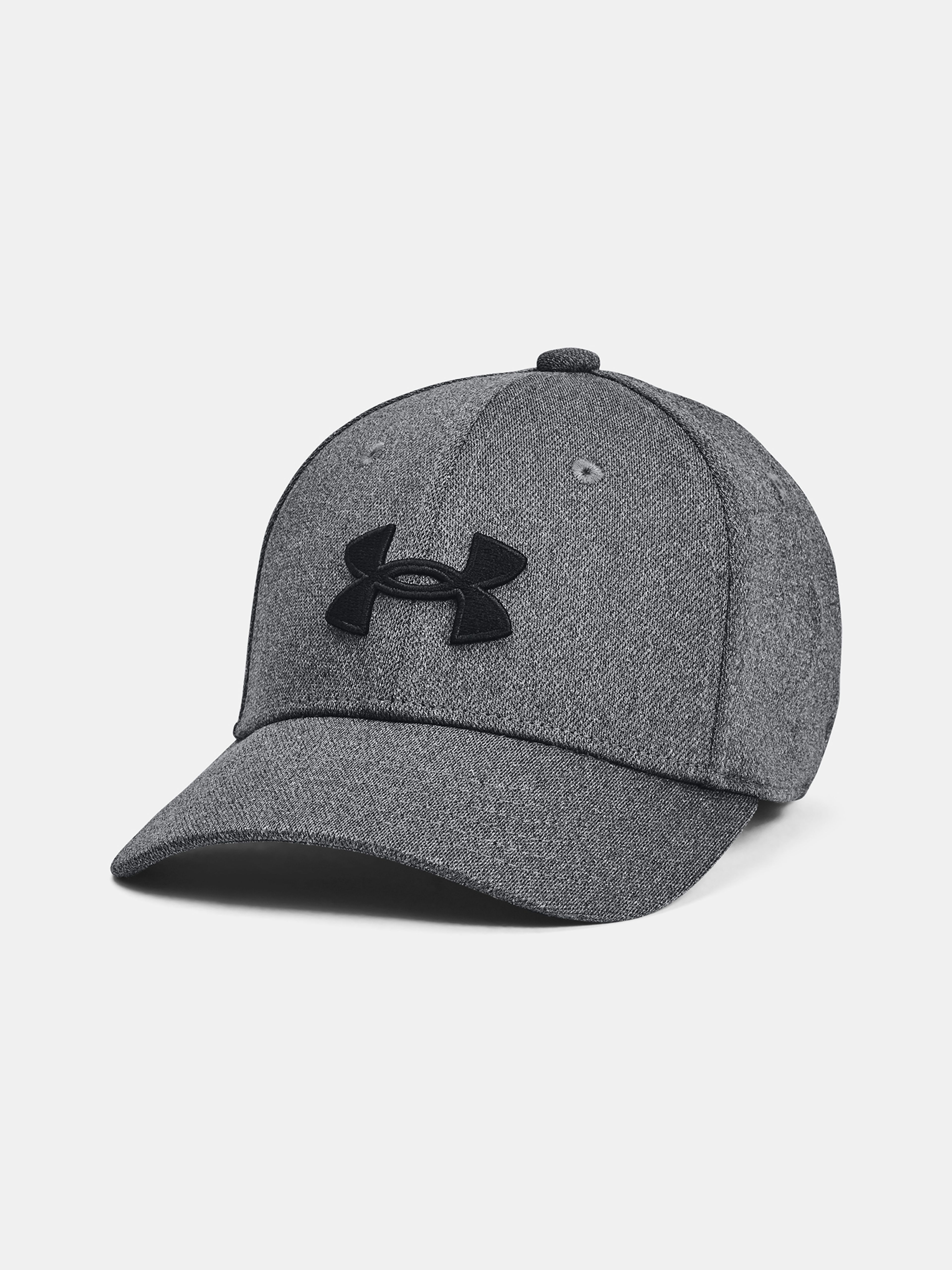 Under Armour Blitzing Low Junior Cap vooraanzicht zwart