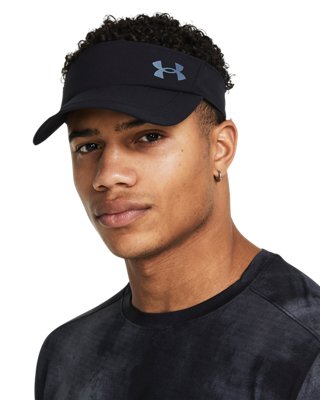 Under Armour Iso-Chill Launch Visor – vooraanzicht met Iso-Chill-zweetband