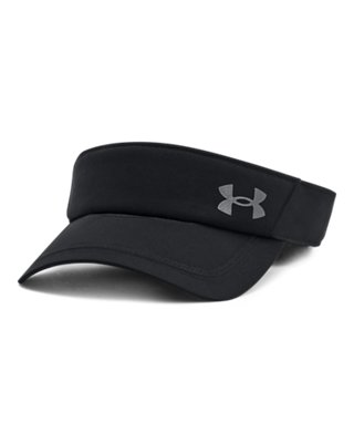 Under Armour Iso-Chill Launch Visor – zijaanzicht met lichtgewicht geweven stof en geperforeerde panelen