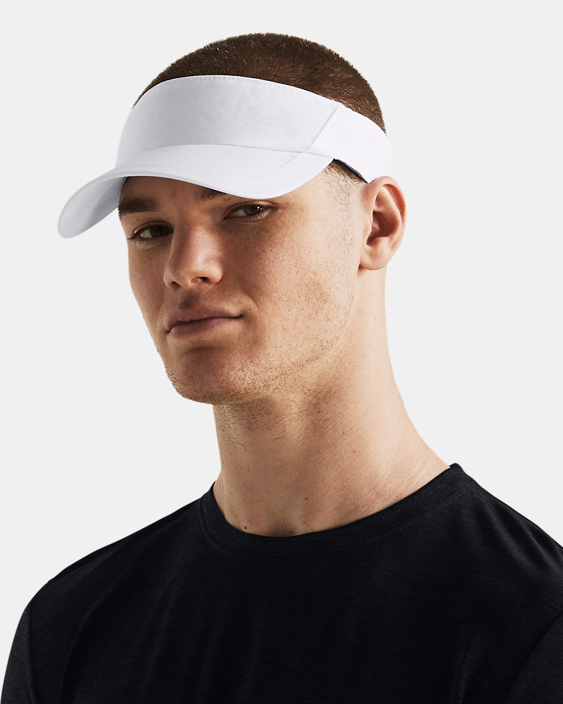 Under Armour Iso-Chill Launch Visor wit vooraanzicht