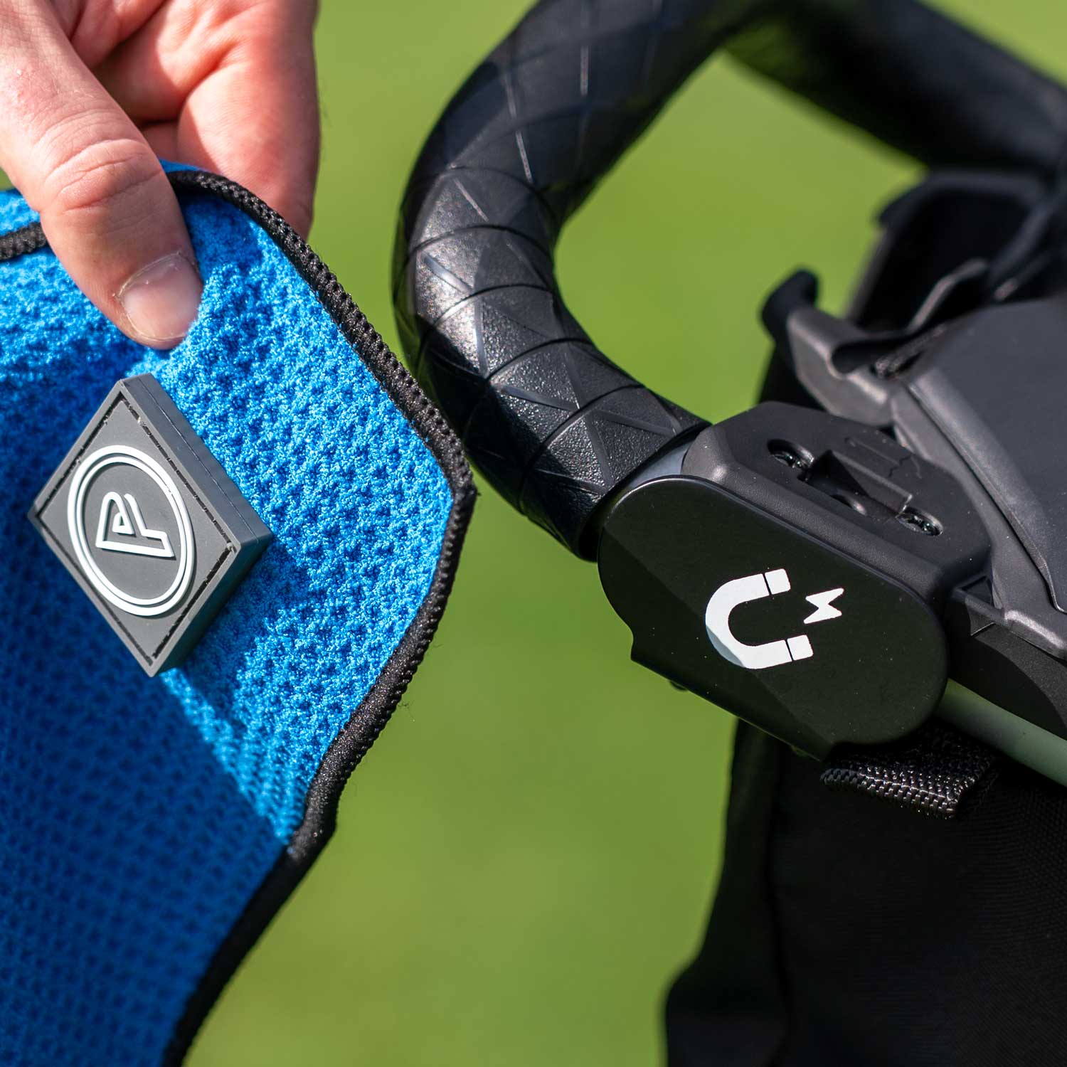 Bag Boy Nitron op de handgreep gemonteerde magnetische ijzeren plaat voor accessoires