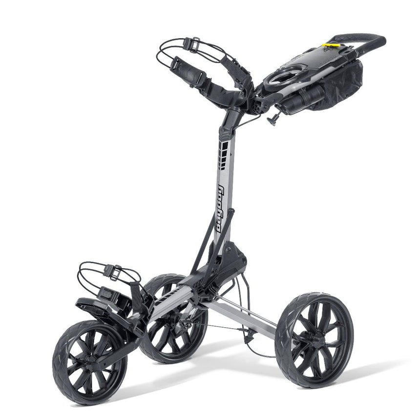 Bag Boy Slimfold Compact Golftrolley Zilver/Zwart