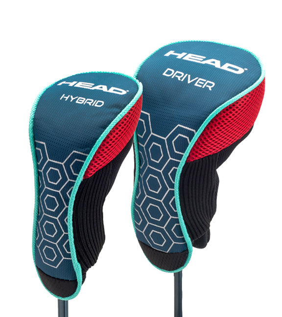 HEAD Junior Standbag – 4 vakken, dubbele draagriem, regenkap