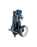 M-Series trolley ingepakt en klaar voor transport met reishoes