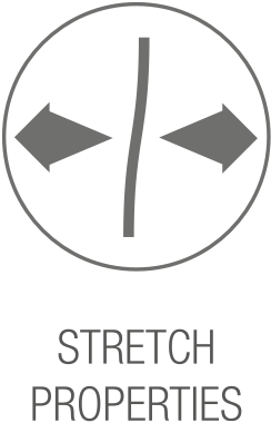 Stretchstoftechnologie voor onbeperkte golfswingbeweging