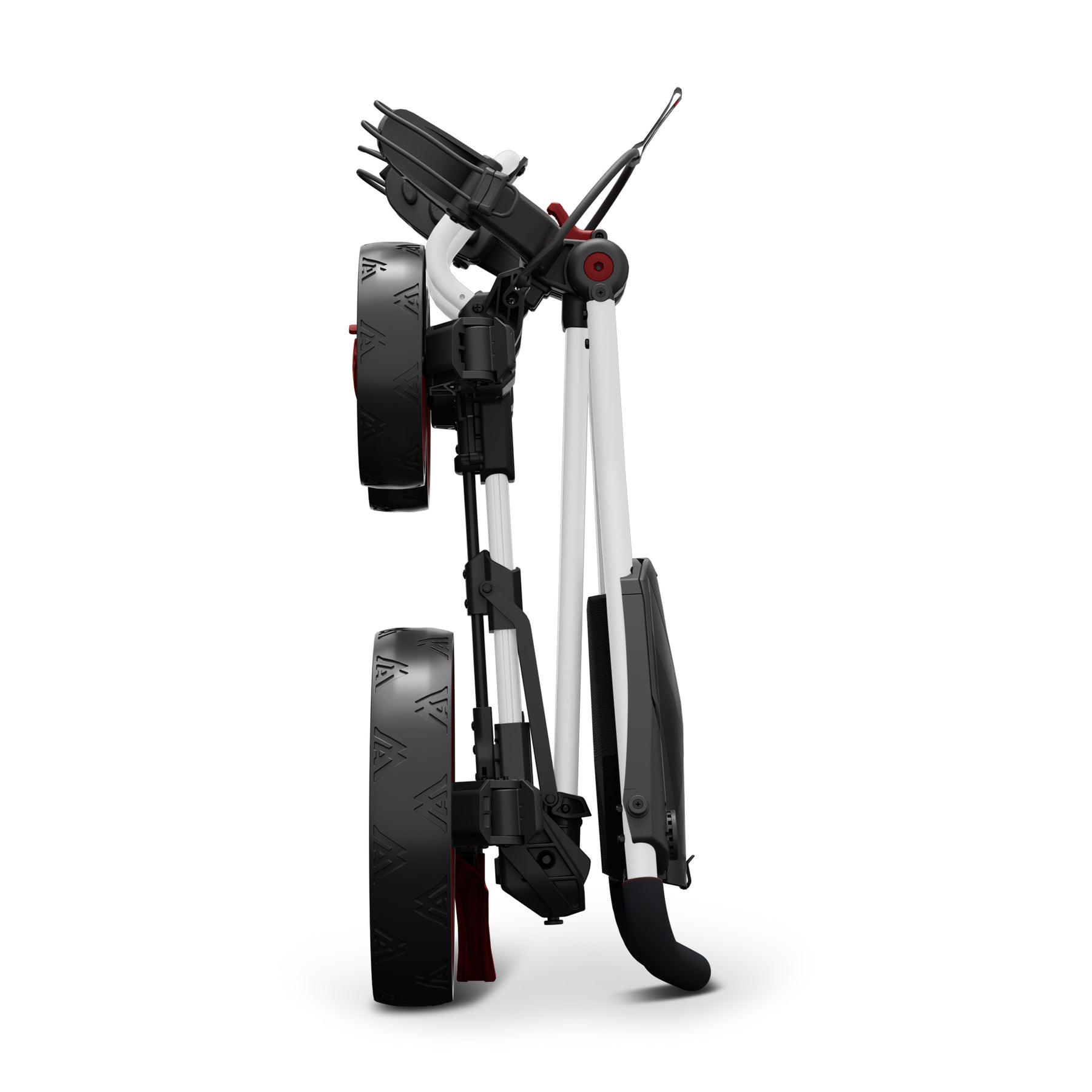 Big Max Blade Quattro White Red 4-wheel stability on course