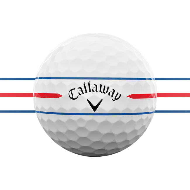 Callaway Chrome Soft 26 — 360 Triple Track uitlijningslijnen