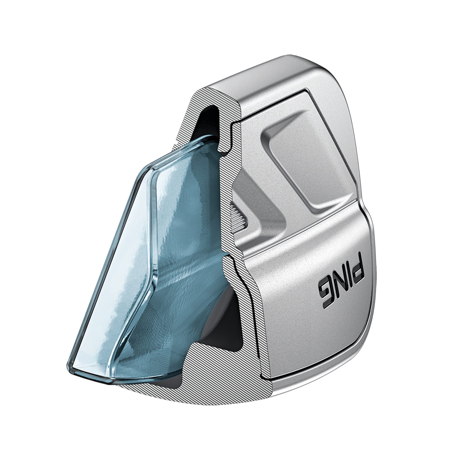 Doorsnede illustratie van PING iDi driving iron met CG en interne structuur