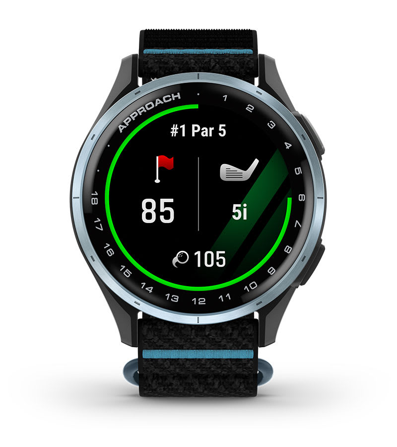 Garmin Approach J1 — speeltempo-timer