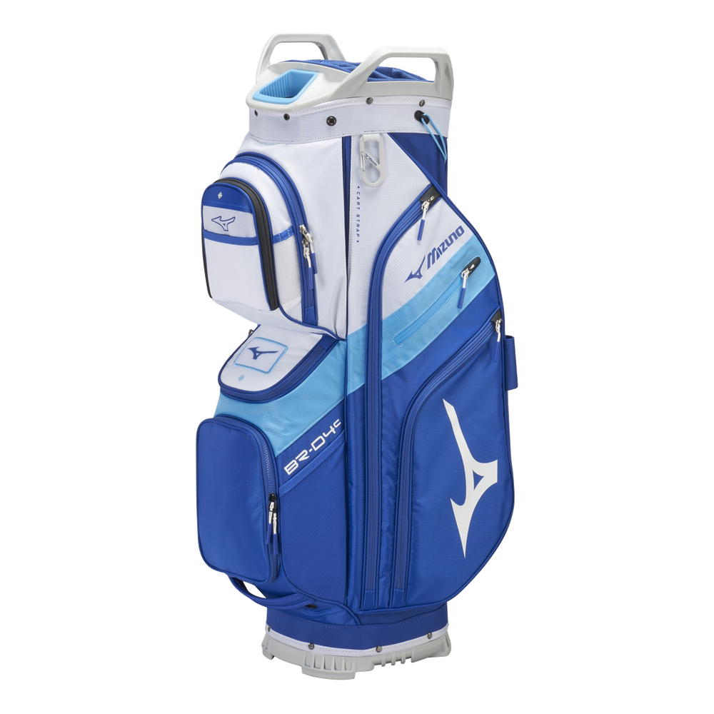 Mizuno BR-D4 Cart Bag Staff – volledig overzicht van de tas met vakken