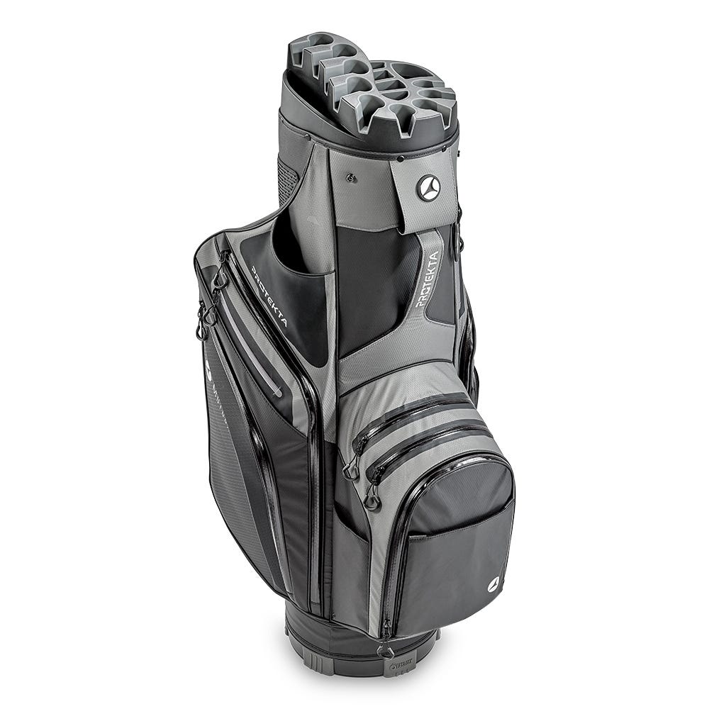 Motocaddy PROTEKTA 14-way organiser top with individual club slots