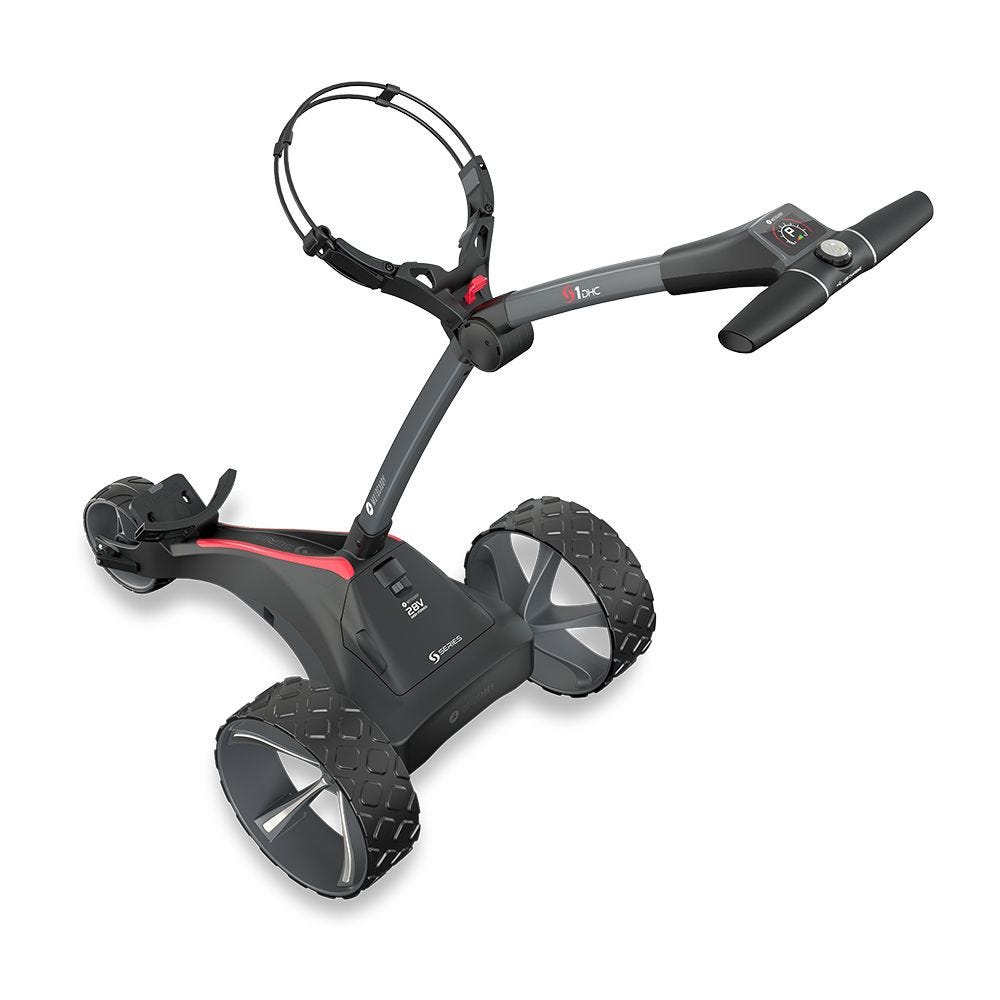 Motocaddy S1 DHC elektrische trolley 2025 grafiet