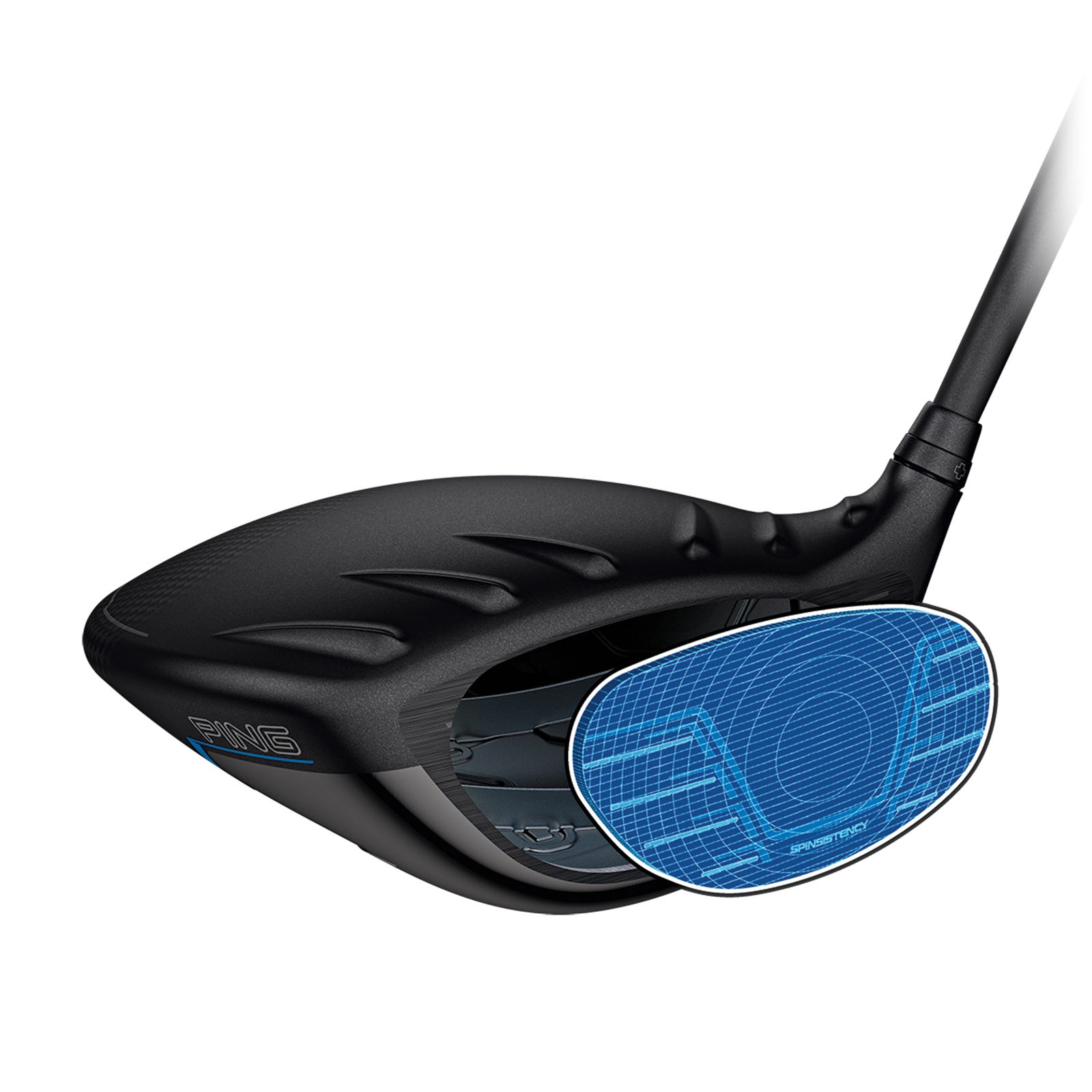 PING G440 driver exploded face illustration
