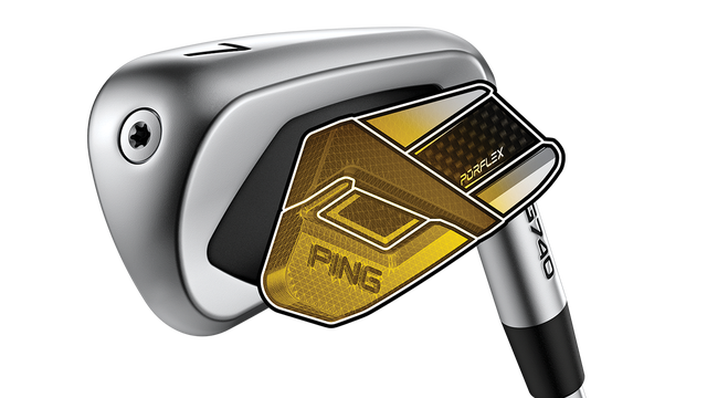 PING G740 PurFlex cavity badge illustratie