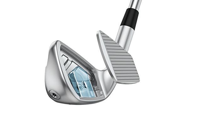 PING i540 exploded view showing maraging steel face construction