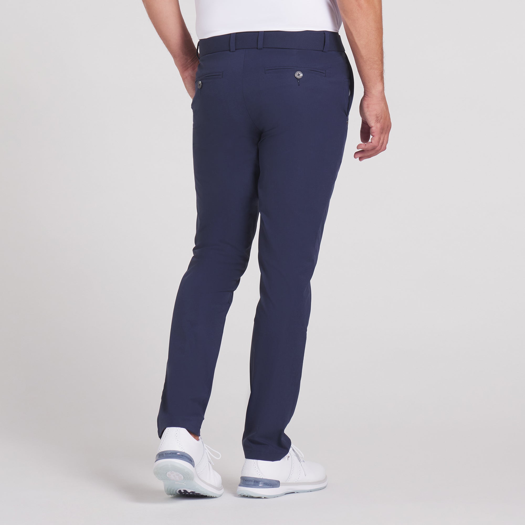 Puma 101 Avant Golfbroek Deep Navy – stretchstof en zakdetail