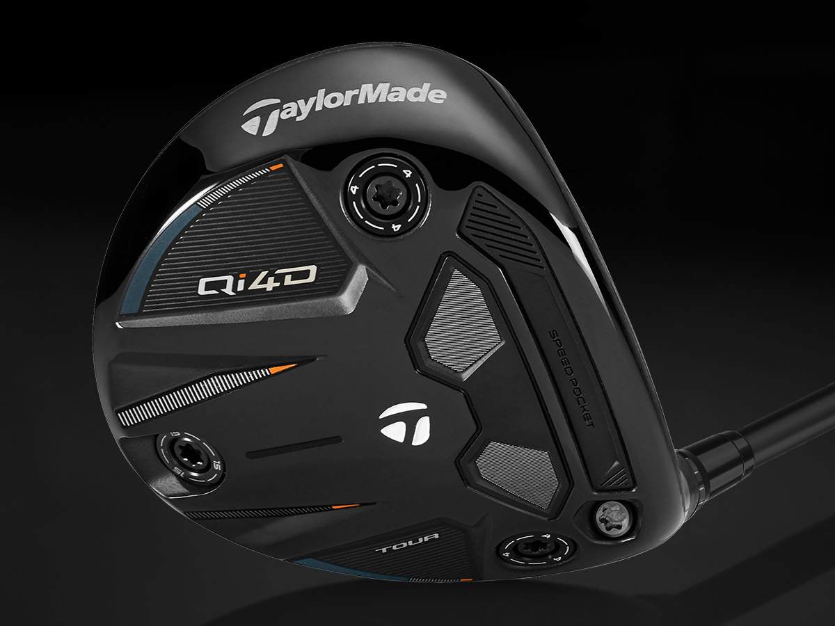 TaylorMade Qi4D Tour multi-materiaal titanium constructie