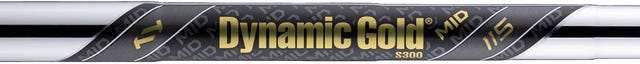 True Temper Dynamic Gold Mid 115 stalen shaft – gemonteerd in Stiff S300 flex op deze custom PING i540 set