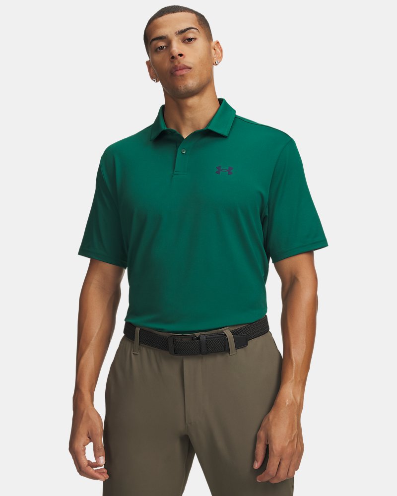 Under Armour Matchplay Polo – Vooraanzicht, Campus Ivy / Academy